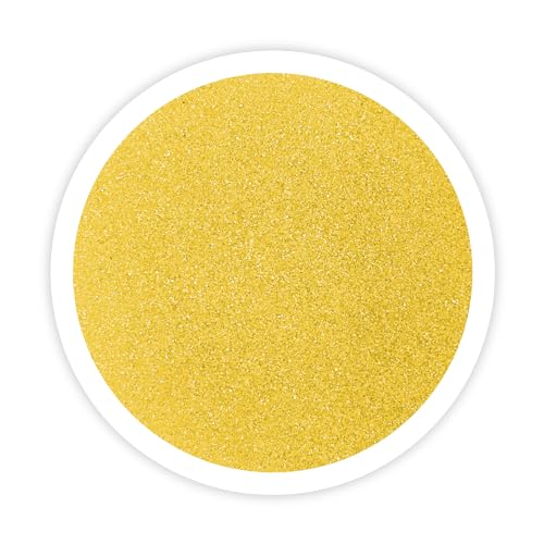 Sunflower Unity Sand -1.5 LB (22 oz), Warm Yellow Colored Sand for Weddings, Vase Filler, Home Decor, Crafts, Terrariums, and More - color: Sunflower, size: 1.5 LB (22 oz)