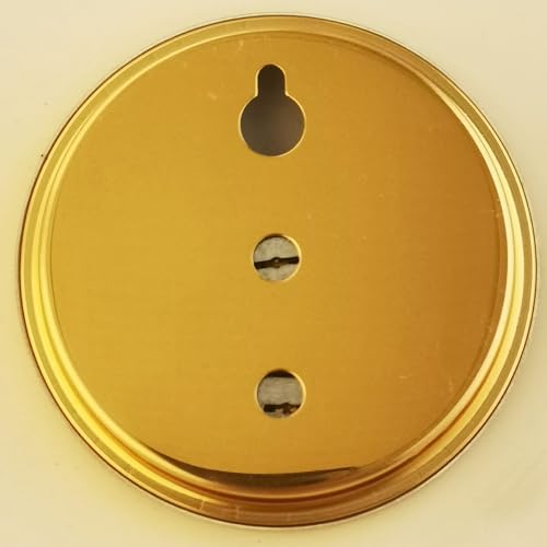 Mini Analog Hygrometer Thermometer - High Precision Humidity Temperature Gauge with Aluminum Alloy Case for Indoor Home Office Room Car Patio Sauna Garden Wall Mount(Gold)