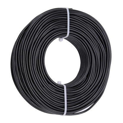 12 Gauge Aluminum Craft Wire, 100 Feet 2mm Bendable Metal Wire for Jewelry Making, Sculpting and Floral Design, Soft Armature Wire for DIY Crafts (Black) - size: 12 Gauge(2mm), style: Black
