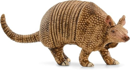 Schleich Wild Life - Wild Animal Toy Armadillo Figurine - Kids and Toddlers Ages 3+ | Wild Animal Figurine, Realistic Animal Toys, Safari Toy for Boys and Girls,Screen-Free Imaginative Pretend Play, Montessori