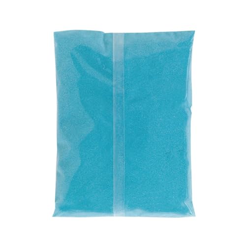 S&S Worldwide Color Splash Art Sand, Terrariums, 2lb Bag, Light Blue - color: Light Blue