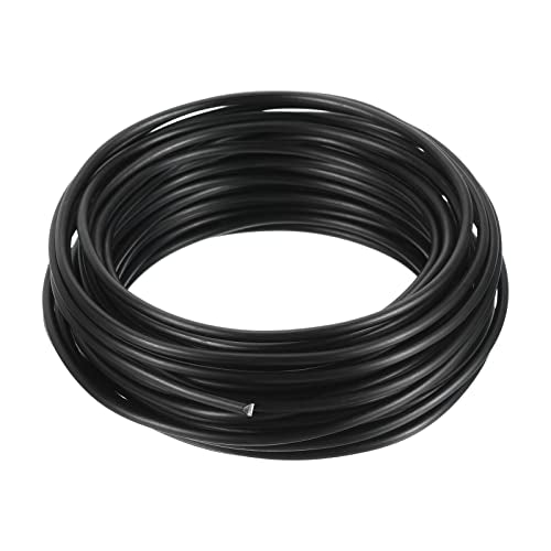 PATIKIL 3.0mm Bonsai Training Wire, Floral Wire Stems Anodized Aluminum Tree Wire 32.8 Feet Total for Gardening Branch Fixing, Black - color: Black, size: 3 mm x 10 m