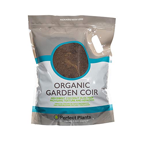 Perfect Plants Organic Coco Coir, 8 qt, Coconut Garden Soil Amendment