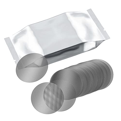 D'vine Dev 50 Pack Stainless Steel Drainage Hole Mesh, 2 Inch, 97-N-1