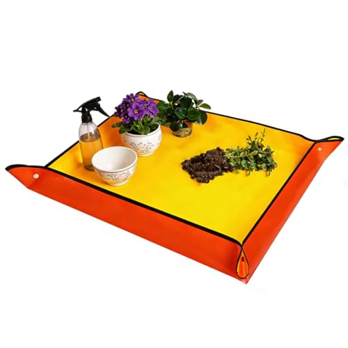 Large potted plant planting mat, foldable succulent mat for indoor planting