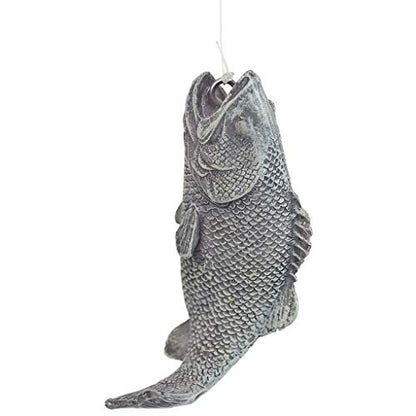 Design Toscano NG32122 Frederic the Little Fisherman of Avignon Lightweight Polyresin Statue, 15 Inch, Two Tone Stone - color: Frederic the Little Fisherman