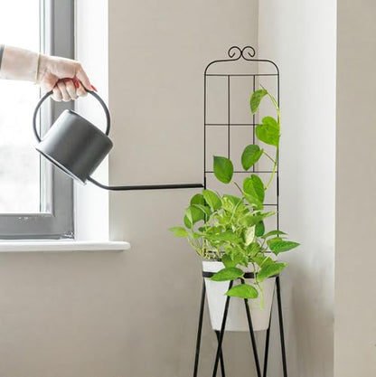 4 Pack 31'' Plant Trellis for Climbing Plants Indoor & Outdoor, Metal Trellis for Potted Plants, Plant Support for Houseplant, Vines, Pothos, Rose, Ivy, and Flowers, Black - size: 31in/4Pack