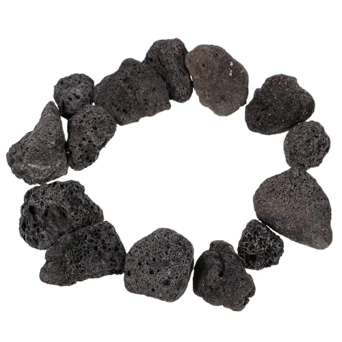 BESPORTBLE 1pack Volcanic Rocks for Aquarium Decoration Natural Porous Stones Pack for Fish Tanks and Garden Landscaping