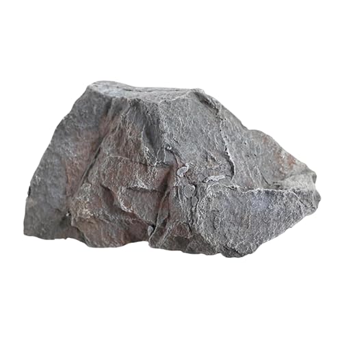 Artificial Rock Natural Texture PU Realistic Sandstone Landscape for Decor Community Courtyard Supermarkets Parks Offices, Style A 32x25x17cm Gray - color: Style a 32x25x17cm Gray