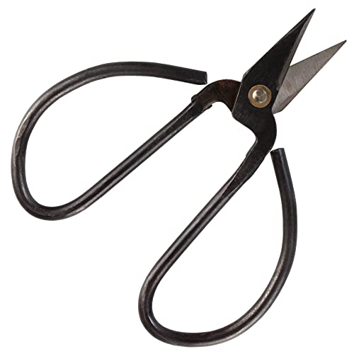 BambooMN 5.1" Heavy Duty Bonsai Forged Sharp Scissors - 1 Piece - color: 5" Butterfly Shear, size: 1