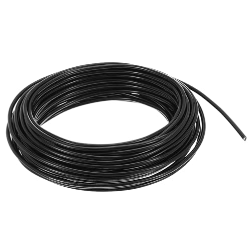 PATIKIL 2.5mm Bonsai Training Wire, 1 Roll Floral Wire Stems Anodized Aluminum Tree Wire 32.8 Feet Total for Gardening Branch Fixing, Black - color: Black, size: 2.5mm x 10 m