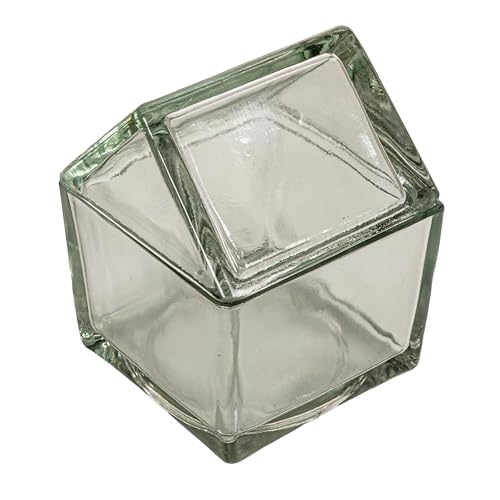 Creative Co-Op 20-Ounce Glass House Shaped Jar with Lid, Clear - size: 20-Ounce