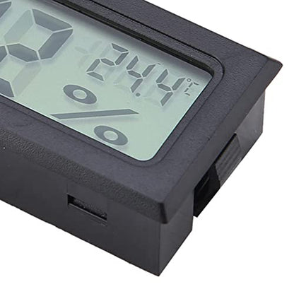 YS-11 Wireless Digital Meter Temperature Humidity Thermometer Hygrometer for Reptile Vivariums, HomeOffice, Sheds - Accurate Measurement, Small Size
