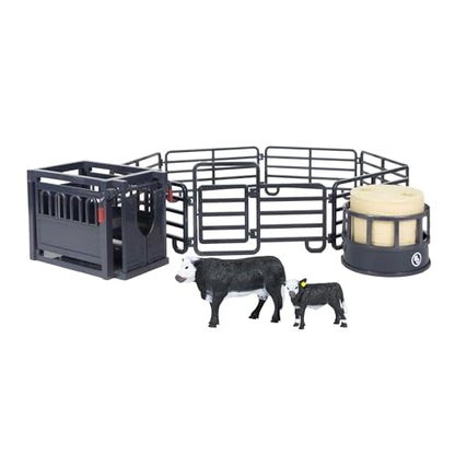 Big Country Toys 12-Piece Ranch Set - Farm Animal Toys for 3 Year Old Boys and Girls - Toy Figures & Playsets - style: 12-Piece Ranch Set
