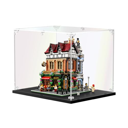 Clear Acrylic Display Case, Easy Assembly Showcase Boxes (15x11x12inch) | dofopo Dust Protection Case for Action Figures and Dolls, Alternative Glass Box for Collectibles Commemorative Gifts - size: 15x11x12inch,39x28x30cm