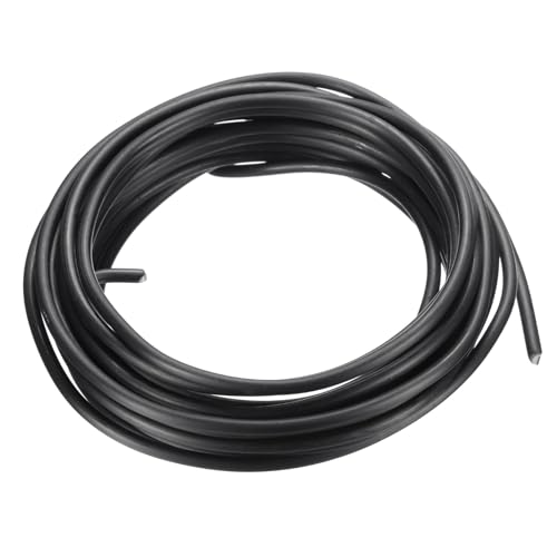 PATIKIL 3.5mm Bonsai Training Wire, 1 Roll Floral Wire Stems Anodized Aluminum Tree Wire 16.4 Feet Total for Gardening Branch Fixing, Black - color: Black, size: 3.5mm