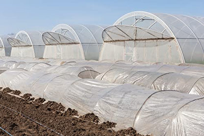 Farm Plastic Supply - Greenhouse Clamp 40 Pack - (3" Long x 3/4" Wide) - White ABS Clamps for Greenhouse, ABS Clips, Greenhouse Clamps for Farming, Gardening, Agriculture - size: 3/4" (Pack of 2)