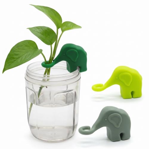 3 Pack Elephant Plant Propagation Holder Set - color: 3 Pack Elephant Plant Propagation Holder