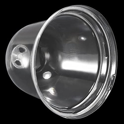 PATIKIL 5-Pack 4.1" Plant Humidity Dome Round Plant Cover Clear 10.5cm | Plastic Garden Cloche Dome, Reusable, for Outdoor Frost Freeze Protection, Mini Greenhouse - size: 4.1"