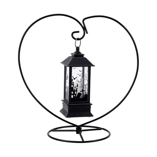PH PandaHall Ornament Display Stand, 8.8x8.7 inch Metal Heart Shaped Hook Rack Holder Flower Pot Holder Air Plant Stand for Hanging Glass Globe Ball Terrarium Home Garden Wedding Party Festival