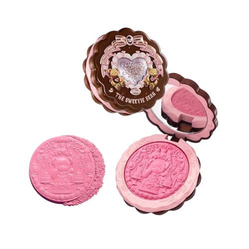 Flower Knows The Sweetie Bear Silk Satin Blush, Bright Strawberry Pink - color: 04 Berry Parfait