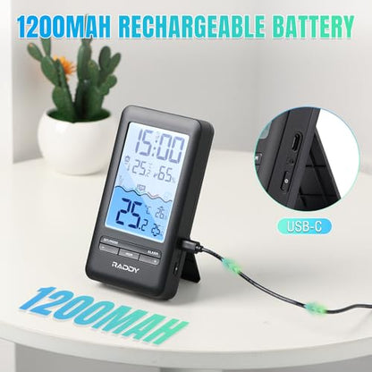 Raddy PT-5 Wi-Fi Smart Floating Pool Thermometer Sensor