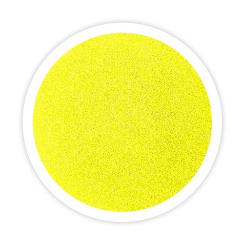 Sandsational Sparkle Lemon Yellow Unity Sand -1.5 LB (22 oz), Bright Yellow Colored Sand for Weddings, Vase Filler, Home Decor, Crafts, Terrariums, and More - color: Lemon, size: 1.5 LB (22 oz)