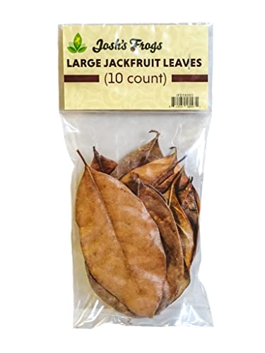 Josh's Frogs Large Jackfruit Leaf Litter, 10 Count