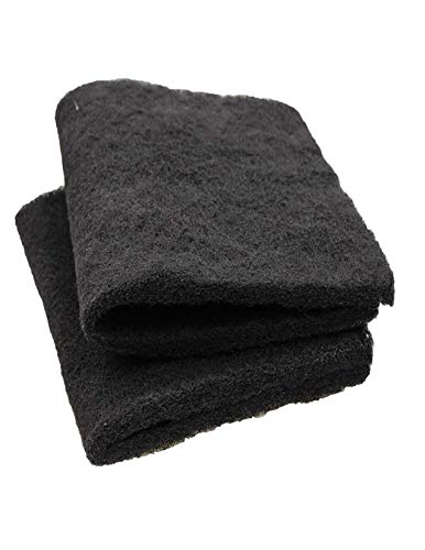 CFS Aquarium Carbon Pad, Cut to Fit, 18 x 10 in, Fish Tanks & Ponds 2 Pack