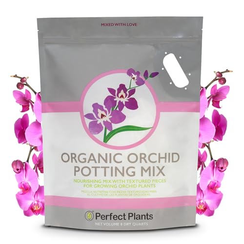 Perfect Plants Orchid Potting Mix, 8 qt, Bark Blend for Phalaenopsis - size: 8qts.