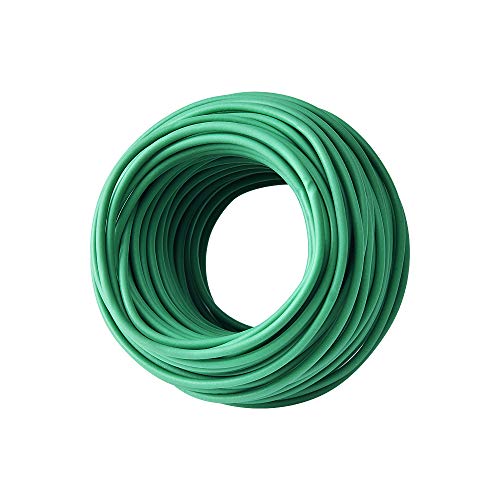 PGarden-EZ Green Soft Twist Tie Tomato Plant Tie TPR Garden Supply, for Supporting Plants and Home Organizing (65.6 feet/20 Meters) - size: 65.6 feet/20 Meters