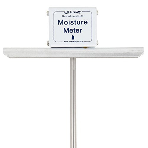 36 Inch Garden and Compost Moisture Meter, Garden Tool Ideal for Soil, Plant, Farm and Lawn Moisture Testing - size: 36 Inch Stem