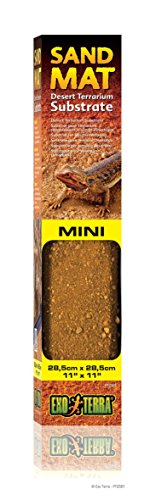 Exo Terra Exo Terra Sand Mat Mini, 28.5 Cm X 28.5 Cm (11\U201D X 11\U201D) - size: 11 x 11 Inches