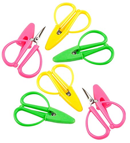 Super Shears Mini Scissors, 6-Pack
