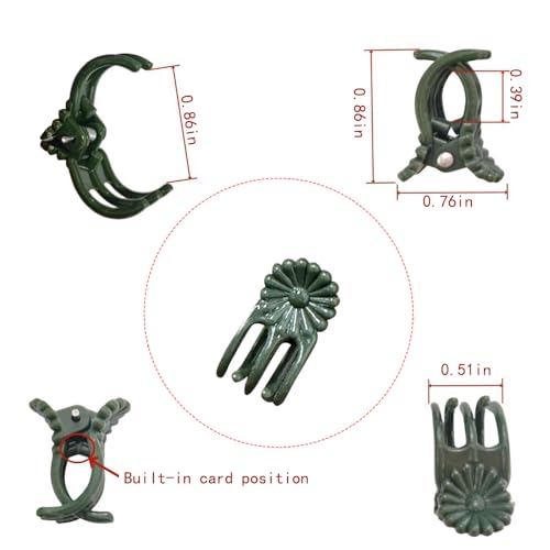 16.5Inch Plant Support Stakes 10Pcs for Garden Plants and Flower
