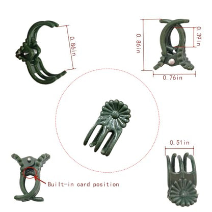 16.5Inch Plant Support Stakes 10Pcs for Garden Plants and Flower