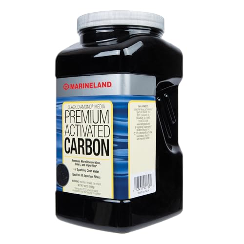 Marineland Black Diamond Carbon Filter Media For Aquariums, 40 oz - size: 40 ounce