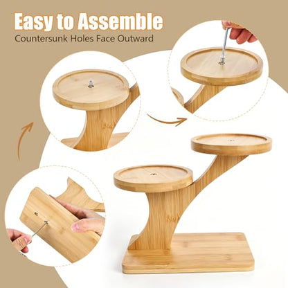 Bamboo Display Stand for LEGO Botanical Collection Sets
