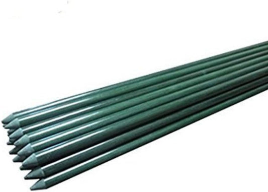 Plant Stakes 60inch 20pack, 1/2inch Diameter Garden Stakes, Garden Poles Tree Stake for Cucumber Potato Fence, Never Rust, 5ft Long - size: 1/2" Dia x 5Ft Height (20 packs)
