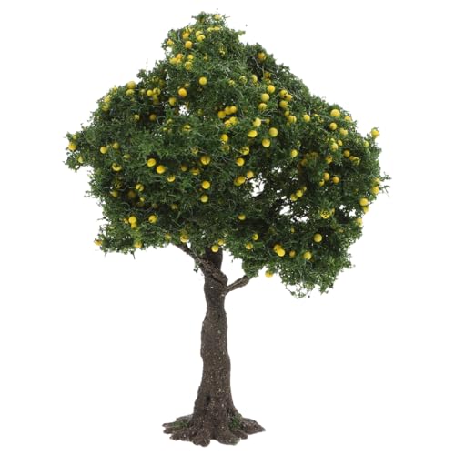 Mipcase Miniature Tree Model Plastic Maple Landscape Tree for Model Trains Fairy Garden Dollhouse Scenes Miniature Trees for Crafts Micro Landscaping Projects 4.72X3.14X2.75In