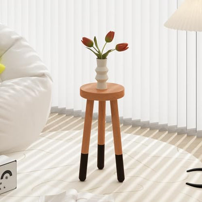 Wood Plant Stand, Indoor Plant Holder, Wooden Pot Stand for Plants - color: 18" Tall Black