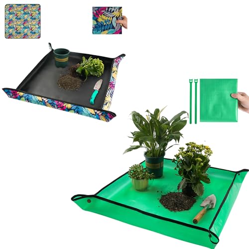 Onlysuki epotting Mat for Indoor Plant Transplanting and Mess Control, Plant Gift for Plant Lovers