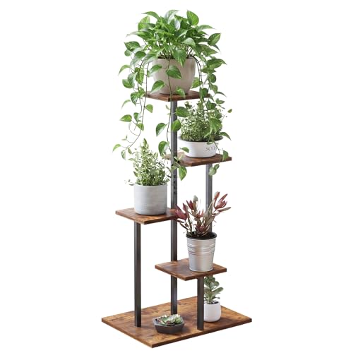 4 Tier Plant Stand Indoor, Multiple Plant Stands for Indoor Plants