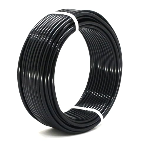Bendable Aluminum Craft Wire, 36 Feet 3mm Metal Craft Wire for DIY Jewelry Making, Sculpting, Doll Making, Modelling, Bonsai Training, Crafting (A Black) - color: A Black