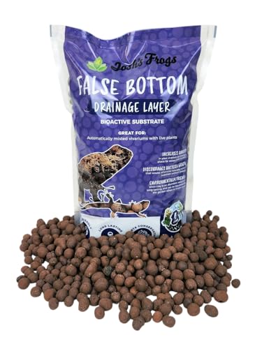 Josh's Frogs False Bottom - LECA Expanded Clay Pebbles (4 Quarts) - size: 4 Quarts