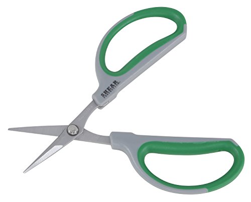 Shear Perfection Stainless Steel Bonsai Scissors, 1.5" Straight Blades - Platinum Series - size: 1.5 Inch | Straight Stainless Steel Blades, style: Scissors