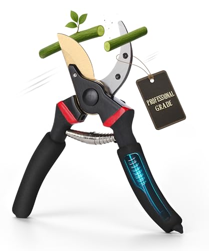 Mr. Pen- Pruning Shears, Garden Shears, 8" Professional, Titanium Blade | Garden Scissors, Gardening Shears