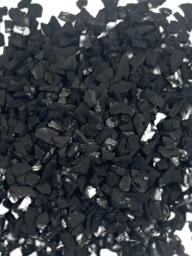 IPW Industries Inc. - 5lbs. Activated Charcoal Carbon - Mesh Coconut Shell GAC Media for Whole House Water Filtration & Aquarium Tanks' Water Purifier 8x16 Mesh