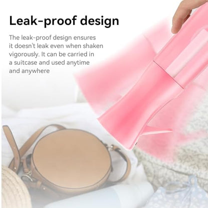 Continuous Mist Spray Bottle for Hair, Face & Plants (6.8oz/200ml) - Ultra Fine Travel-Size Water Mister for Salons, Cleaning, Pets & Skincare Leakproof Design