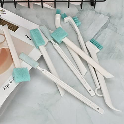Small Cleaning Brushes for Household Cleaning Deep Detail Crevice Cleaning Tool Kit Tiny Scrub Cleaner Brush for Small Holes Corner Space Gaps Keyboard Bottle Window Seal Sill